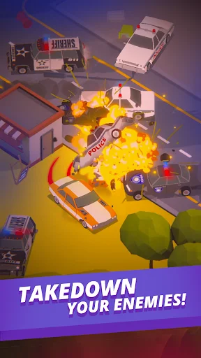 Download Turbo Destroyer: Police Chase! Terbaru – Game Aksi Seru - Screenshot 2