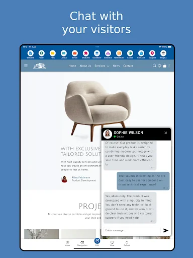 Download Website Builder – bluetronix Terbaru – Buat Website Gratis - Screenshot 11
