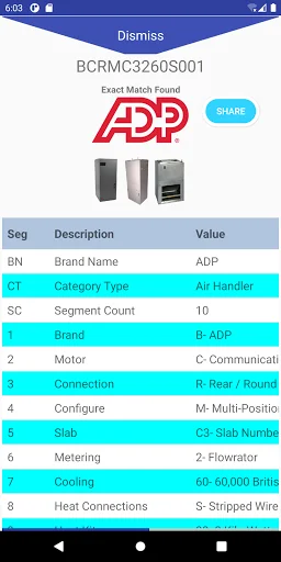 Download HVAC Decoder Terbaru – Dekode Nomor Model & Seri HVAC - Screenshot 2