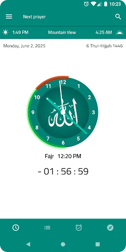 Download Salatimes Adhan Terbaru – Jadwal Salat & Kiblat Gratis - Screenshot 1