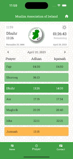 Download MAI Prayers Terbaru – Jadwal Sholat Akurat Gratis - Screenshot 1