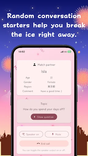 Download Simple Voice Chat – MatchUp! Terbaru – Obrolan AI Gratis - Screenshot 2