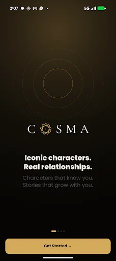 Download Cosma Terbaru – Chat Karakter AI Personal Gratis - Screenshot 1