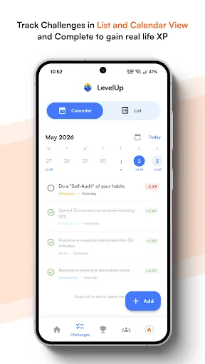 Download LevelUp – Aplikasi Pengembangan Diri & Gamifikasi Hidup - Screenshot 3