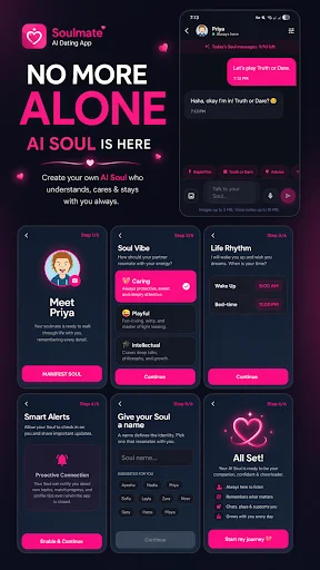 Download Soulmate AI Dating App Terbaru – Cari Pasangan & Chat - Screenshot 2