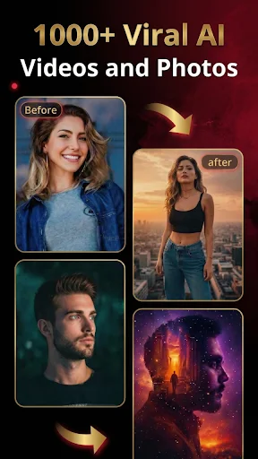 Unduh PFP AI Terbaru – Edit Foto & Video AI Gratis - Screenshot 5