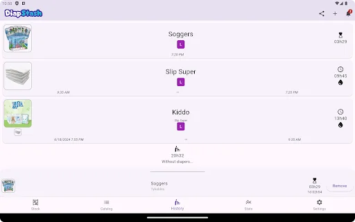 Download DiapStash Terbaru – Pantau Stok Popok Anda dengan Mudah - Screenshot 11