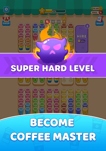 Download Coffee Color Stack Terbaru – Game Puzzle Kopi Seru - Screenshot 19