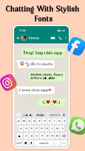 Stylish Text & Keyboard: Font Keren & Tema Keyboard Gratis - Screenshot 27