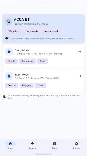 Download ACCA F1 BT Terbaru – Latihan Ujian Gratis 2024 - Screenshot 9