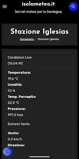 Download Meteo Sardegna Terbaru – Prakiraan Cuaca Akurat Gratis - Screenshot 3