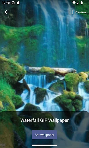 Download Waterfall GIF Wallpaper Terbaru – Animasi 3D Gratis - Screenshot 2