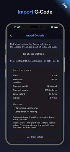 Download 3D Print Cost Calculator – Hitung Biaya Cetak 3D Gratis - Screenshot 4
