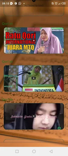 Download Qoriah Putri Internasional Terbaru – Kumpulan Lantunan Merdu - Screenshot 6