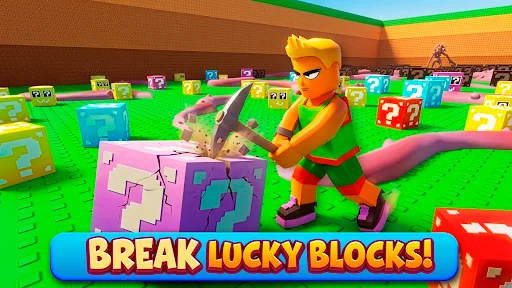Download Stranger Obby Run: Lucky Block Terbaru – Game Seru Gratis - Screenshot 1