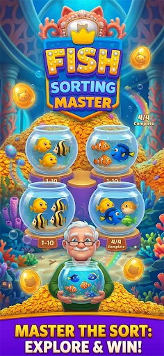 Download Fish Sorting Master:3D Puzzle Terbaru – Game Teka-teki Seru - Screenshot 17