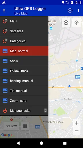Download Ultra GPS Logger Lite Terbaru – Pelacak GPS Akurat - Screenshot 3