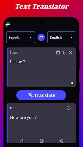 Download Sepedi Translation Terbaru – Penerjemah Bahasa Gratis - Screenshot 3