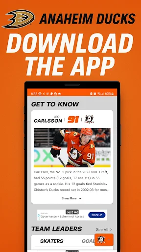 Download NHL Hockey Hub Terbaru – Statistik Hoki Gratis - Screenshot 8
