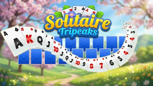 Download Patience TriPeaks Solitaire – Game Kartu Seru Terbaru - Screenshot 2