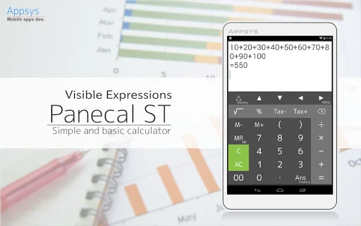Download Calculator PanecalST Plus Terbaru – Kalkulator Canggih - Screenshot 1