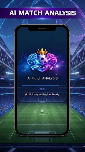 Download AIMatches Terbaru – Analisis Sepak Bola AI Gratis - Screenshot 1
