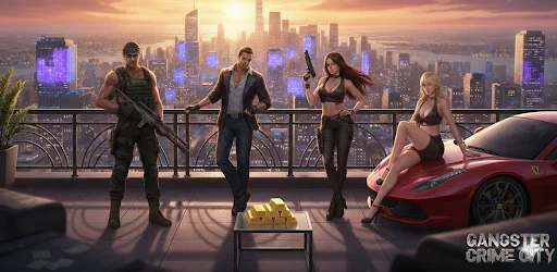 Download Gangster City: Crime Mafia 3D Terbaru – Bangun Kerajaanmu - Screenshot 3
