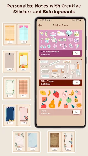 Download FeatherNotes: Journal & Diary Terbaru – Gratis & Kreatif - Screenshot 12