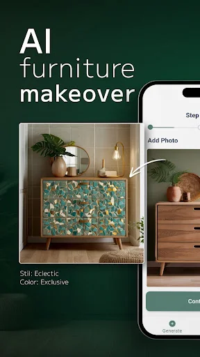 Furniture AI: Makeover & DIY – Ubah Furnitur Jadi Estetik - Screenshot 1