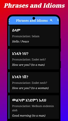 Download Amharic Translator Terbaru – Terjemahan Cepat & Mudah - Screenshot 7