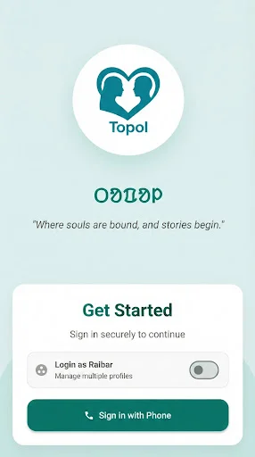 Download Topol: Aplikasi Jodoh Santali Terbaru – Cari Pasangan Aman - Screenshot 1