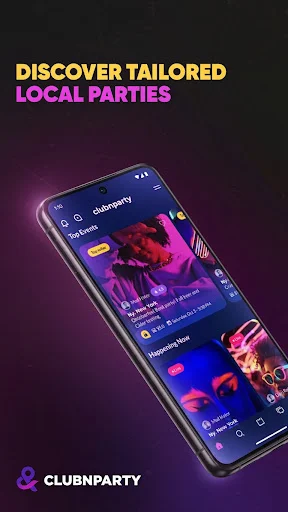 Download clubnparty Terbaru – Cari Pesta & Acara Malam Gratis - Screenshot 1