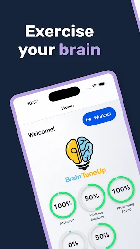 Download Brain TuneUp Terbaru – Latih Otak & Fokus Gratis - Screenshot 1
