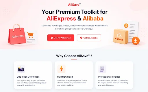 AliSave: Download Foto & Video AliExpress – Unduh Gratis - Screenshot 2