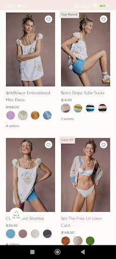Download Bohomian Free Peoples Clothes Terbaru – Gaya Boho Gratis - Screenshot 3