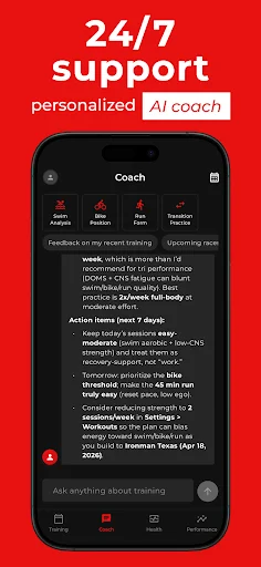 Download Transition: Triathlon Coach – Rencana Latihan AI Terbaik - Screenshot 3