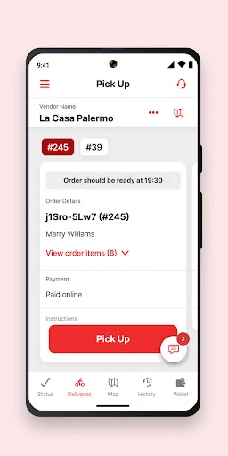 Download efood rider app Versi Terbaru – Aplikasi Kurir Handal - Screenshot 3