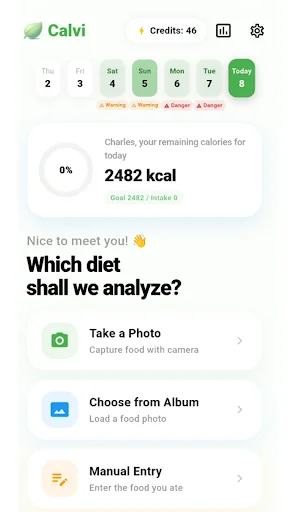 Download Calvi – AI Diet & Kalori Terbaru – Analisis Medis - Screenshot 1