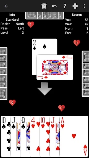 Download Hearts – Expert AI Terbaru – Main Kartu Pintar Gratis - Screenshot 5