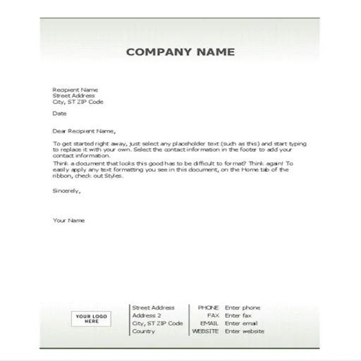 Unduh Business Letter Templates – Template Surat Bisnis Gratis - Screenshot 15