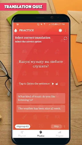Download Russian Sentence Master Terbaru – Belajar Bahasa Rusia - Screenshot 4