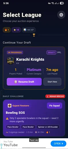 Unduh Cricket Auction: Team Builder Terbaru – Simulasi Lelang Seru - Screenshot 2