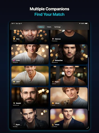 Download AI Boyfriend Terbaru – Teman Virtual AI Gratis - Screenshot 7