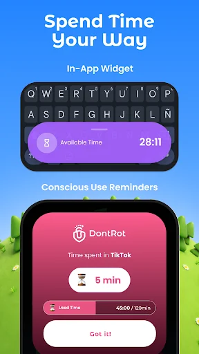 Download DontRot Terbaru – Jalan Kaki untuk Screen Time Gratis - Screenshot 3