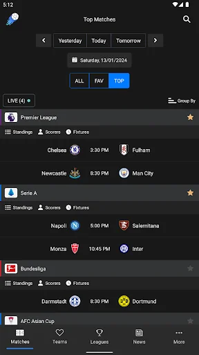 Download Jdwal – Soccer Simply Terbaru – Jadwal Bola Gratis - Screenshot 9