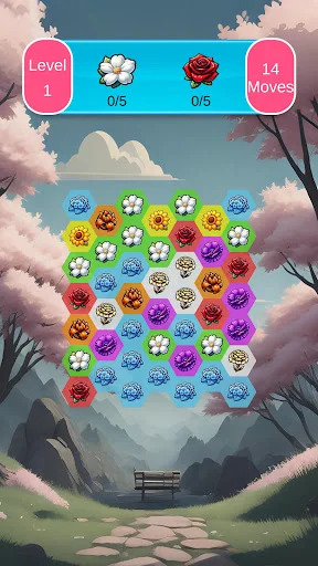 Download Blossom Bloom Terbaru – Game Puzzle Bunga Gratis - Screenshot 2