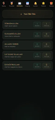 Download Zikirmatik Terbaru – Aplikasi Tasbih Digital Praktis - Screenshot 5