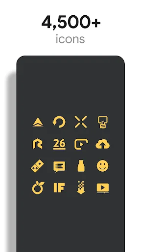 Download Amber CRT – Yellow Theme Terbaru – Ikon Retro Estetik - Screenshot 1