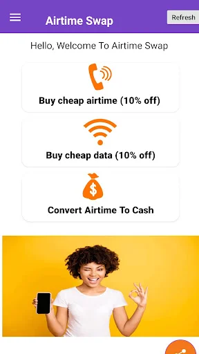 Download Airtime Swap Terbaru – Tukar Pulsa Jadi Uang Tunai - Screenshot 2
