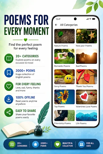Download All Poems: Koleksi Puisi Terbaik & Terlengkap Gratis - Screenshot 2